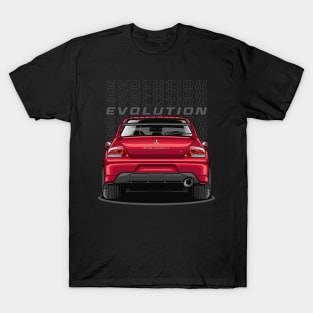 Lancer EVO IX GT (Rally Red) T-Shirt